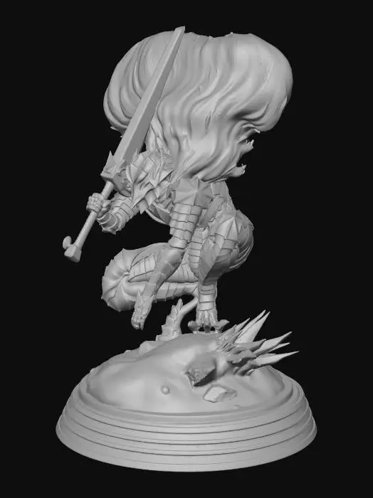 3D model for Berserker