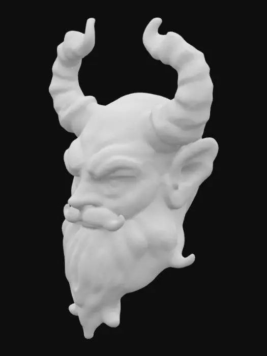 3D model for Infernal Krampus Visage