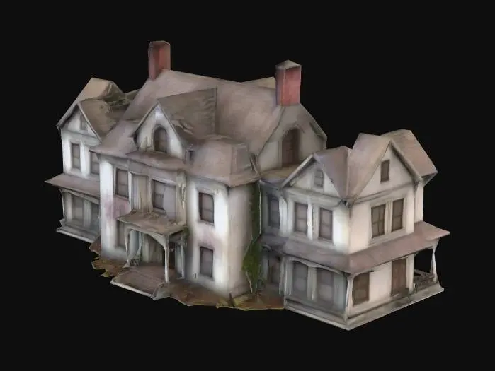 3D model for A silent hill type houses , make it so There are 7 different silent hill type houses make them empty from inside only work on detail from the outside