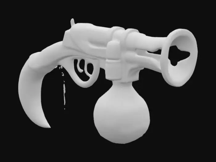 3D model for Alchemical Revolver