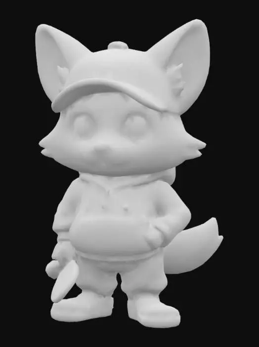 3D model for Skater Fox