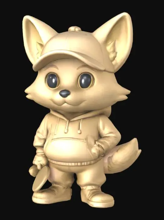 3D model for Skater Fox