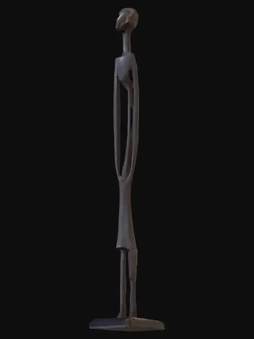 3D model for African Statue