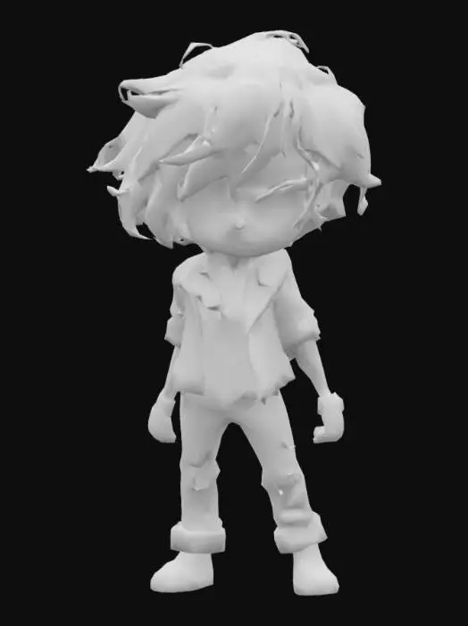 3D model for Rebel in the Alleyway