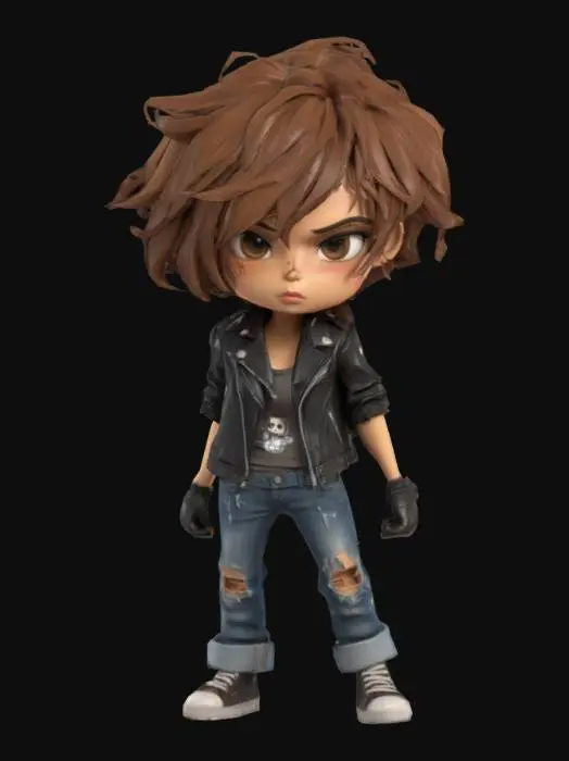 3D model for Rebel in the Alleyway