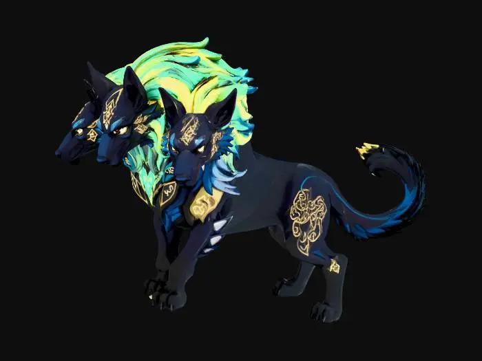 3D model for Enchanted Guardians