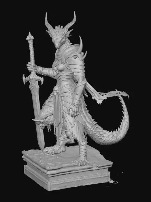 3D model for Dragon Death Knight