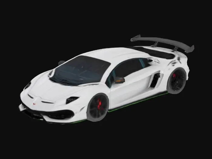 3D model for Silver Speedster