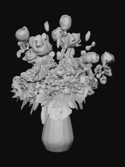 3D model for Vivid Blooms