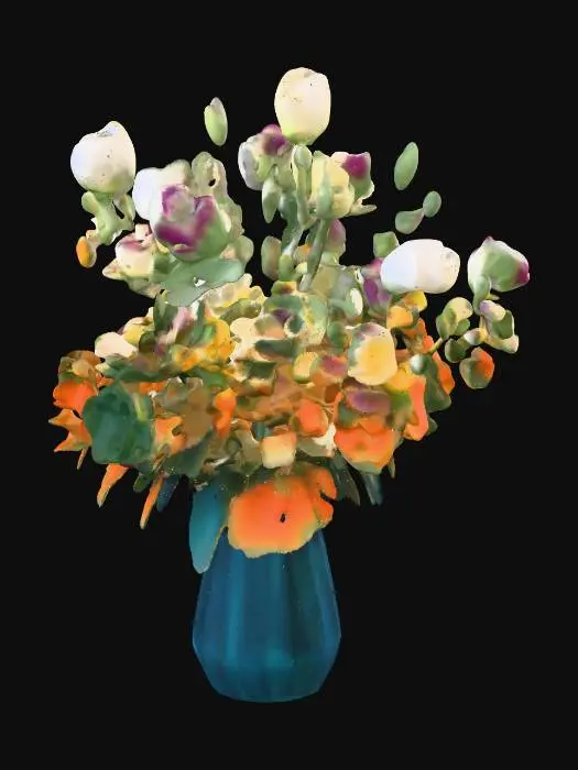3D model for Vivid Blooms