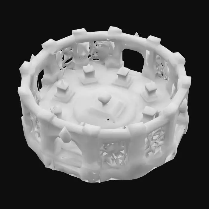 3D model for The Enchanted Chamber