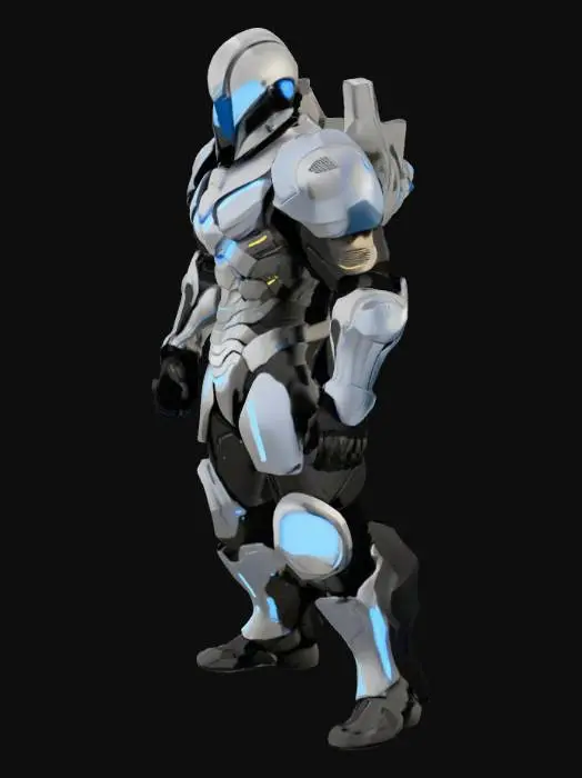 3D model for Tech Paladin