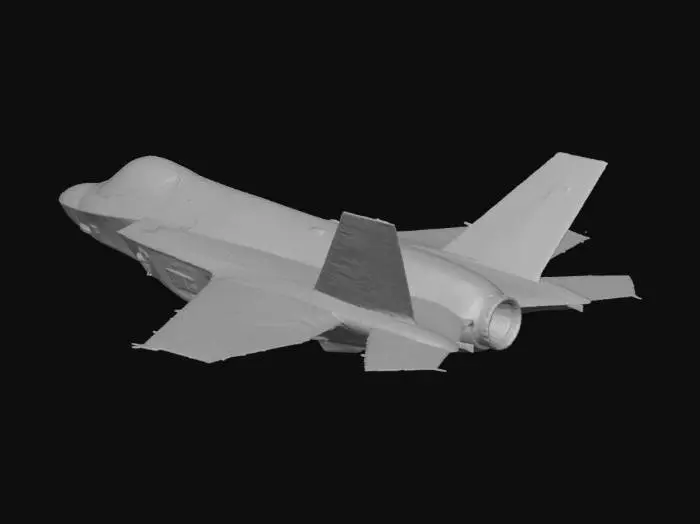 3D model for Jet Over Mountains
