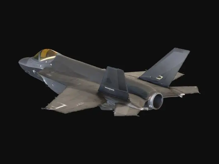 3D model for Jet Over Mountains
