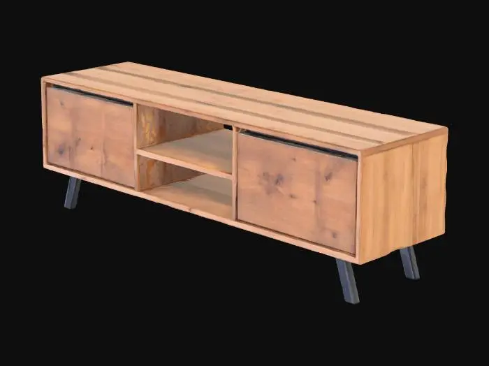 3D model for Wooden TV Stand