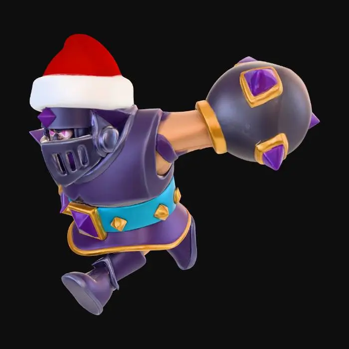 3D model for clash royale Mega Knight, #Christmas2025#