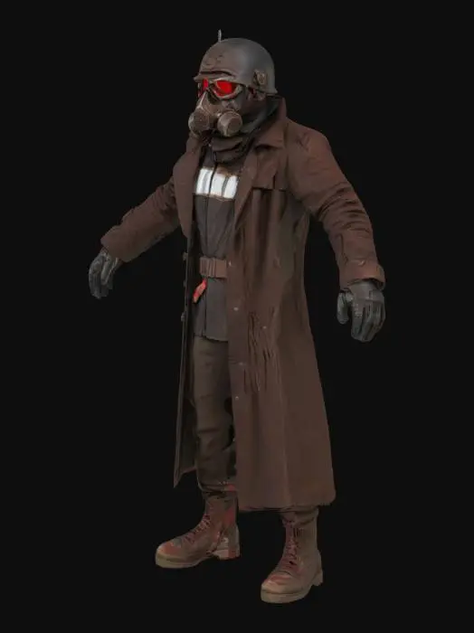 3D model for NCR Ranger Stance