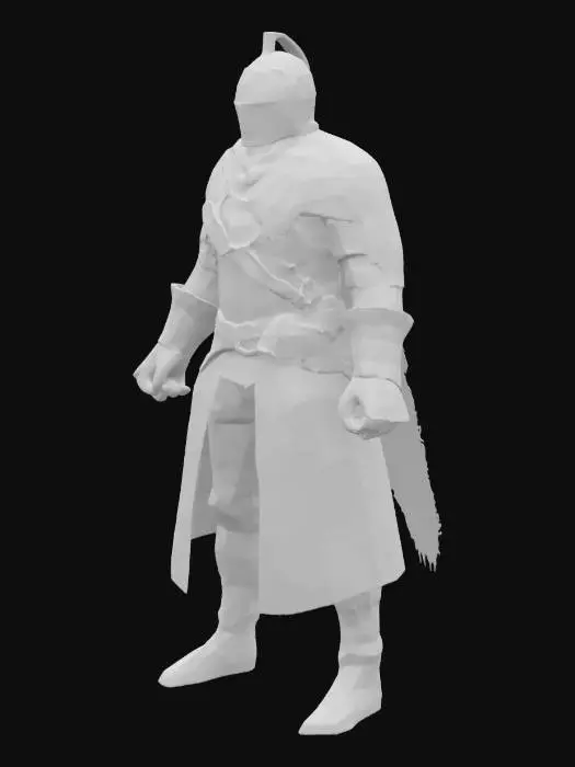 3D model for Faraam knight armor (dark souls 2 and 3