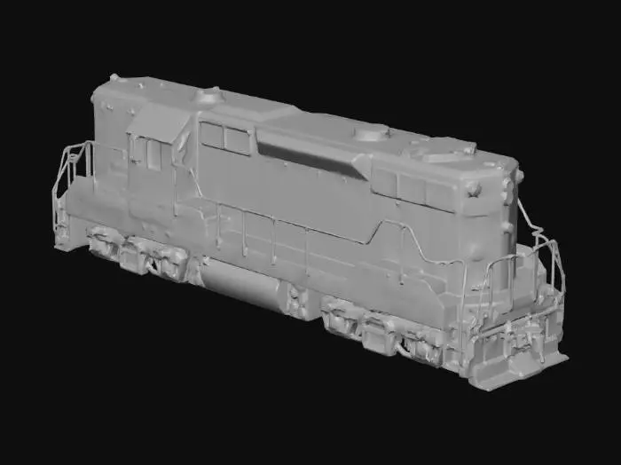 3D model for 내부_디젤전기기관차_5025호