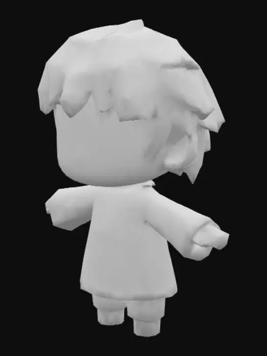 3D model for Fiery Kid