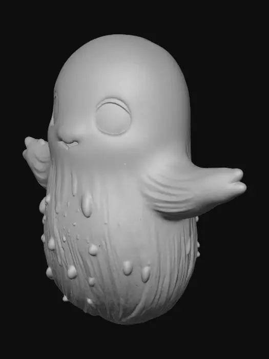 3D model for Forest Wisp