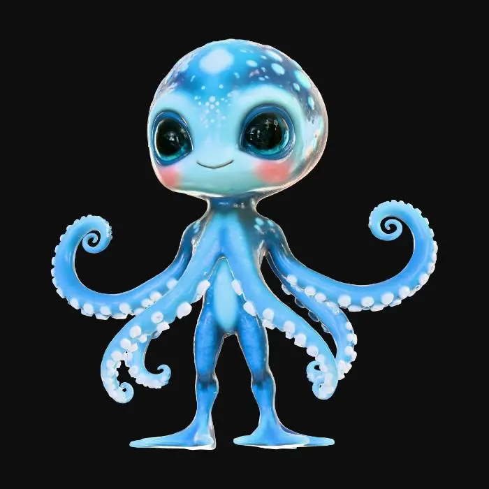 3D model for Ocean Whimsy
