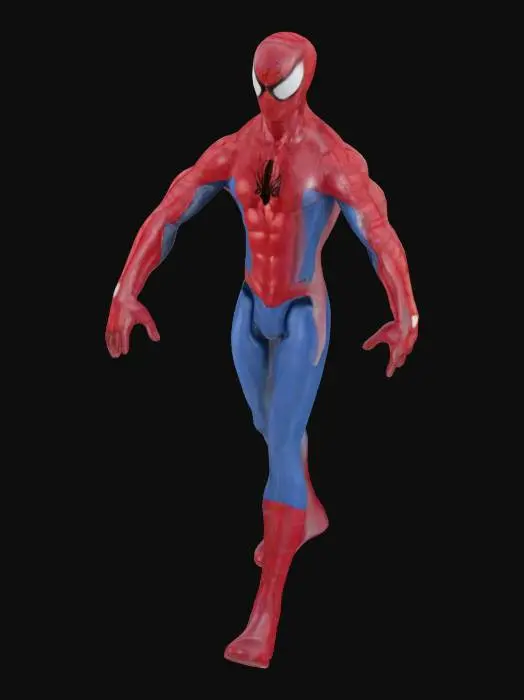 3D model for Spider Hero Toy