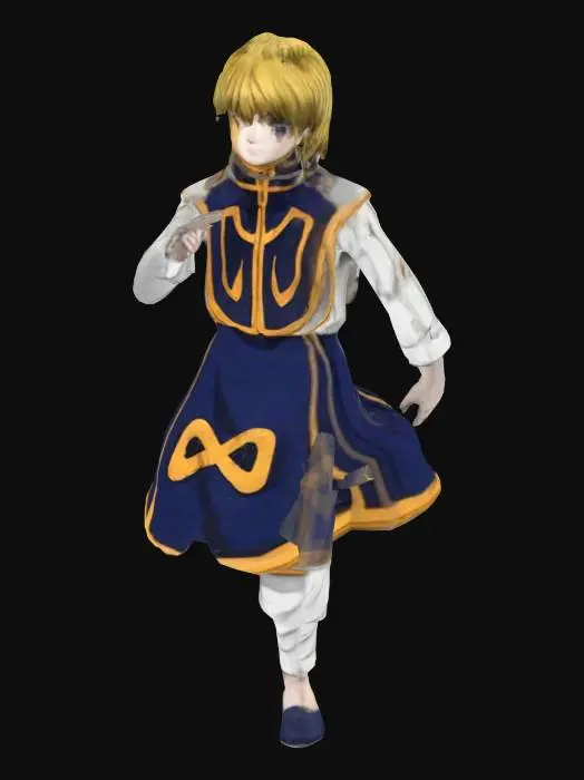 3D model for Kurapika Character