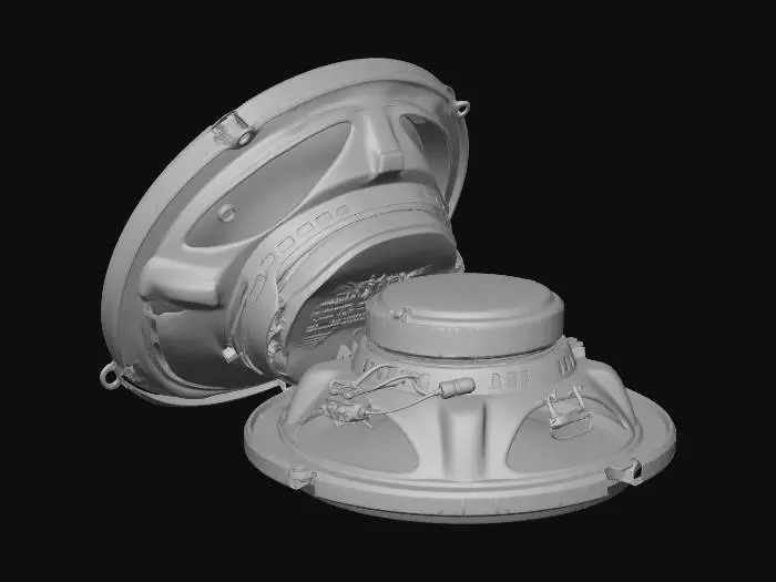 3D model for Car Audio Speakers