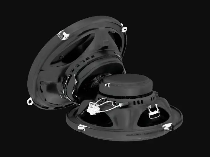 3D model for Car Audio Speakers
