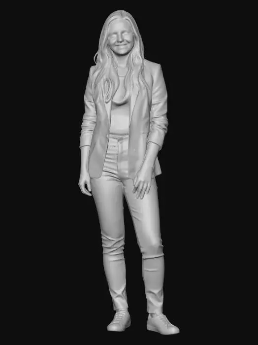 3D model for Casual Young Adult Woman