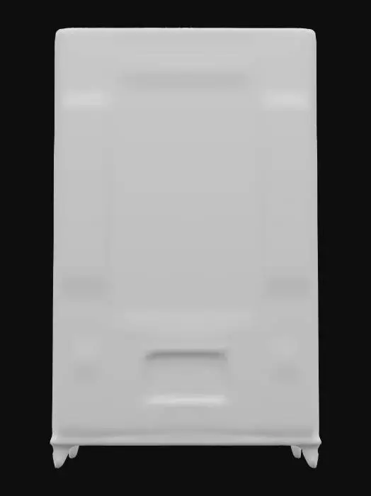 3D model for a vening machine, every Item has a button, pbr look, photorealistic, game-asset