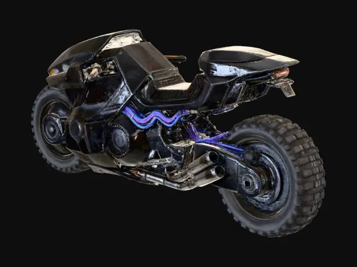 3D model for Futuristic Ride