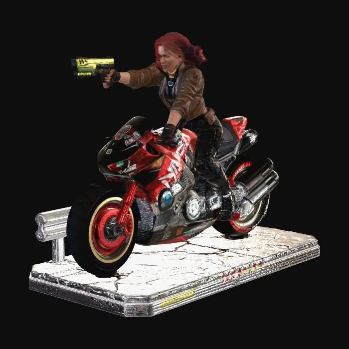 3D model for Cracked Road Rider