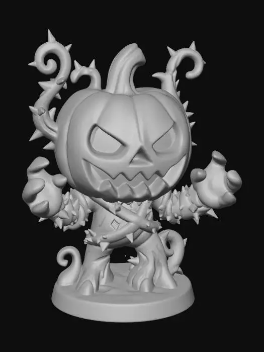 3D model for Pumpkin Beast, #villain#