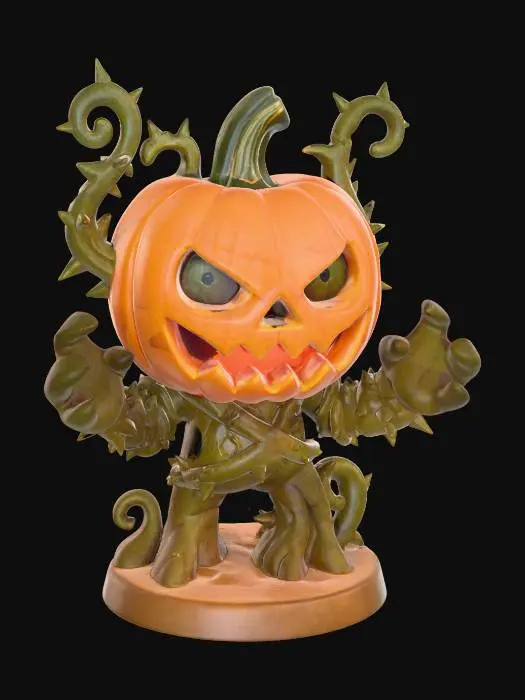 3D model for Pumpkin Beast, #villain#