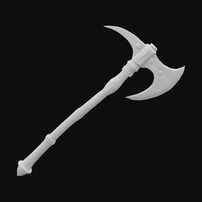 3D model for A pickaxe for a miner, Warcraft 3 Reforged Style