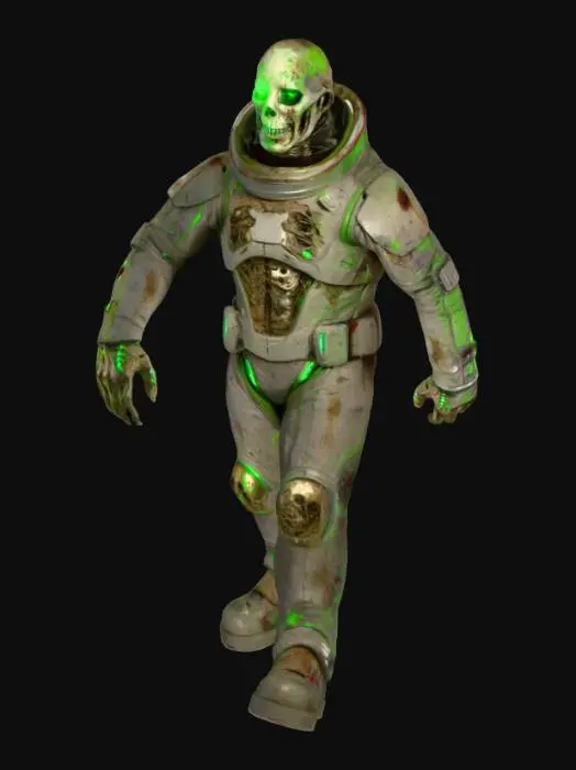 3D model for Astronaut Undead