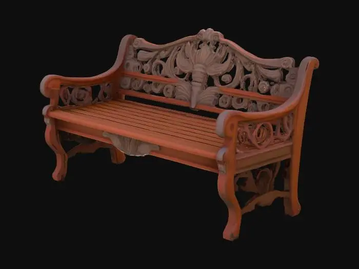 3D model for backyard


