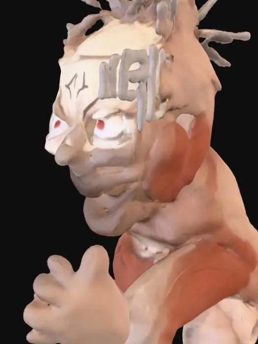 3D model for thukuna