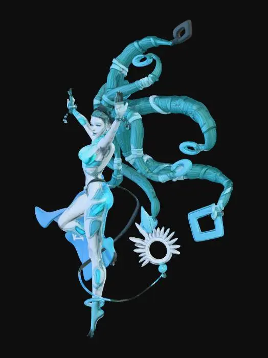 3D model for Celestial Dance