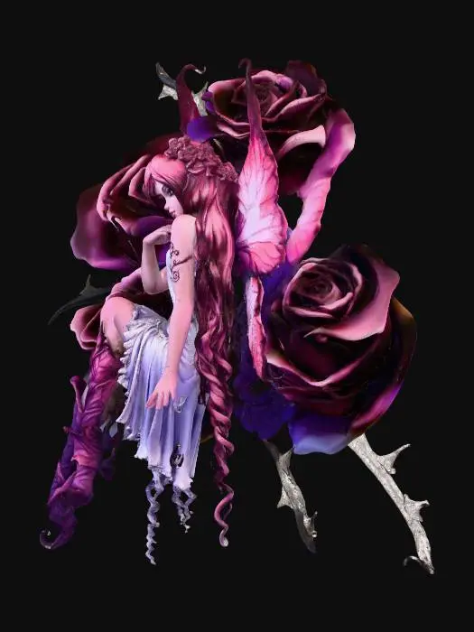 3D model for Mystical Rose Fairy