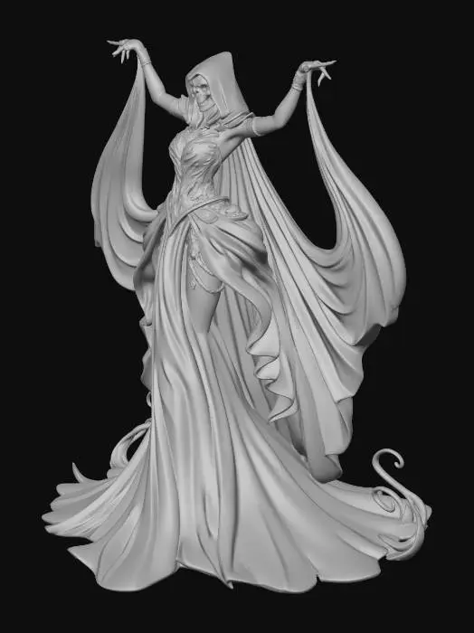 3D model for Velvet Skull Empress