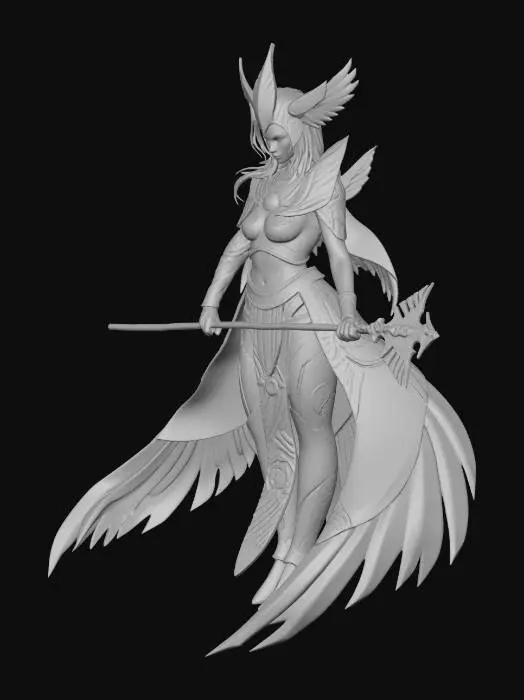 3D model for Azure Valkyrie