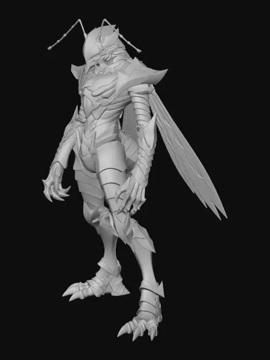 3D model for Obsidian Dreadknight