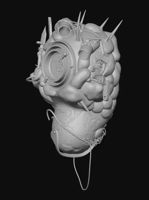 3D model for Heart of a living thing