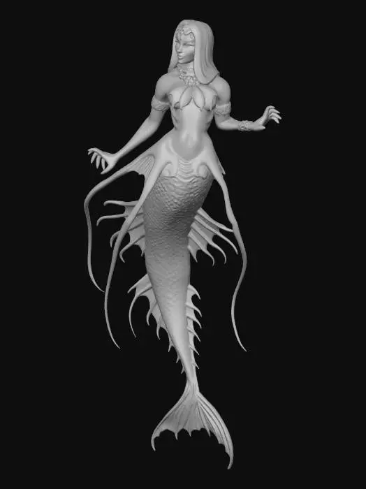 3D model for Emerald Siren