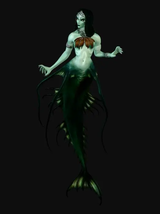 3D model for Emerald Siren
