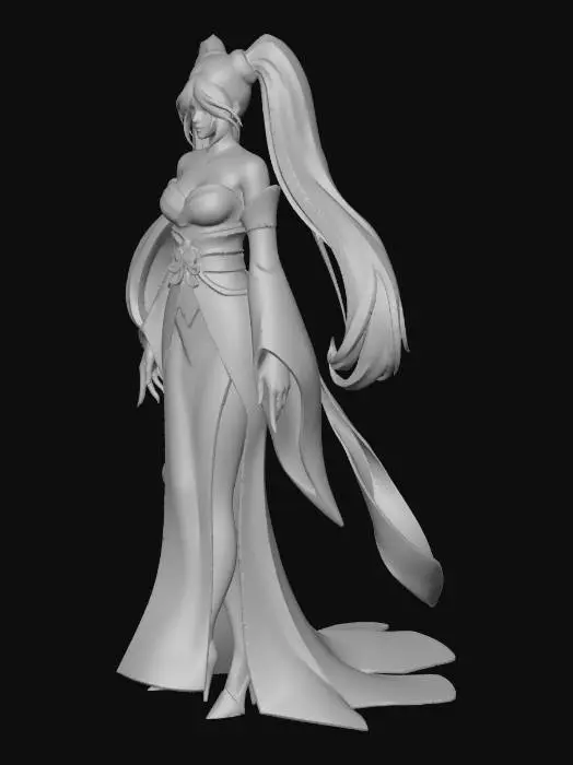 3D model for Azure Enchantress