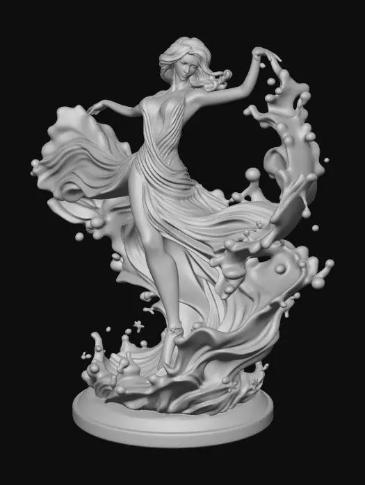 3D model for Milk Wave Dancer